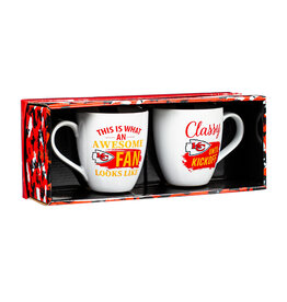 EVERGREEN Kansas City Chiefs Cup O'Java Mug Gift Set