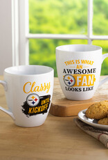 EVERGREEN Pittsburgh Steelers Cup O'Java Mug Gift Set