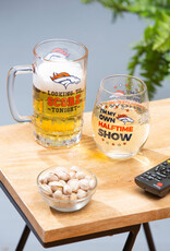 EVERGREEN Denver Broncos Stemless Wine & Stein Gift Set