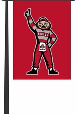 SEWING CONCEPTS Ohio State Buckeyes 13"x18" Brutus #1 Garden Flag
