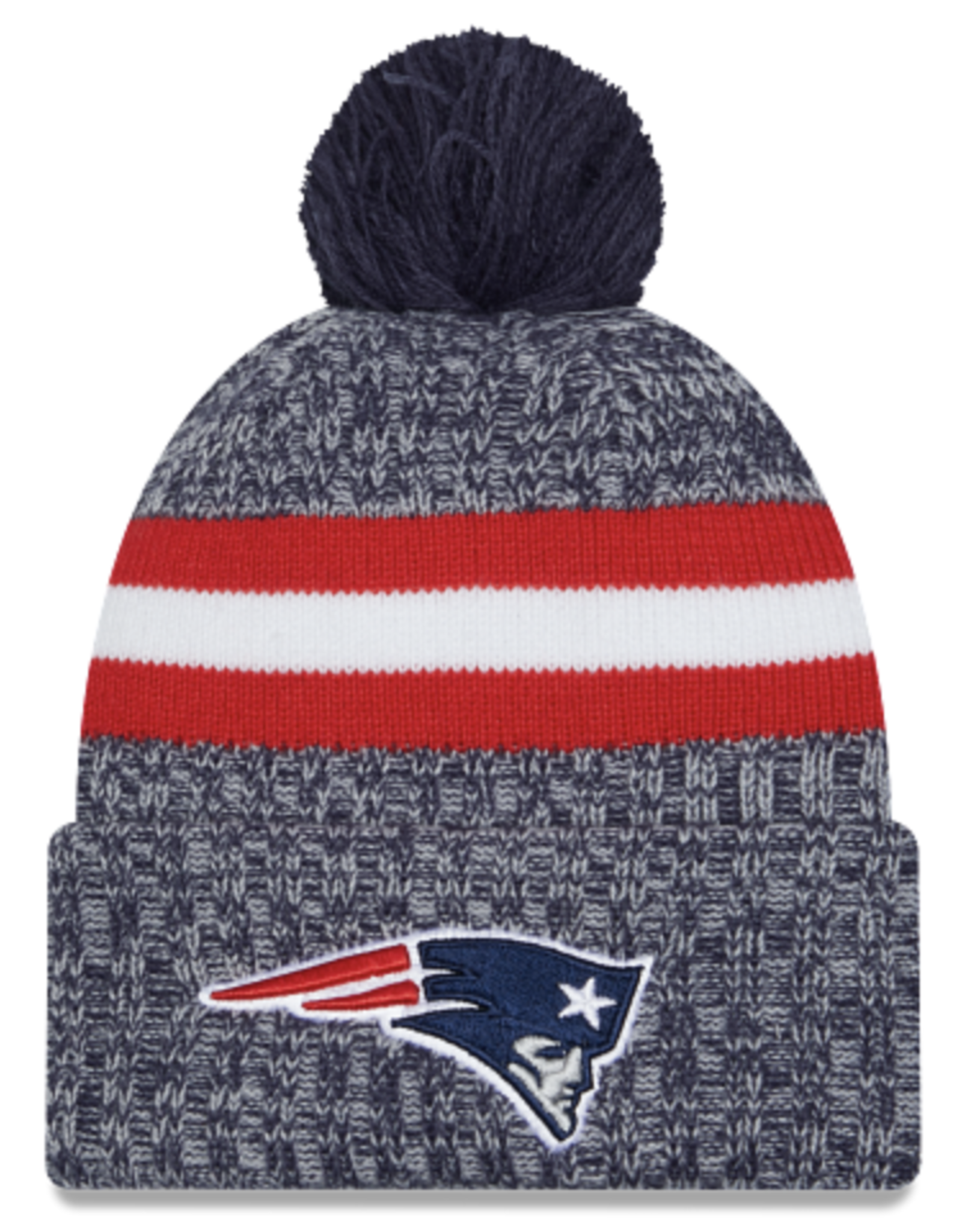 New Era New England Patriots NFL23 OnField Sideline Sport Knit Hat
