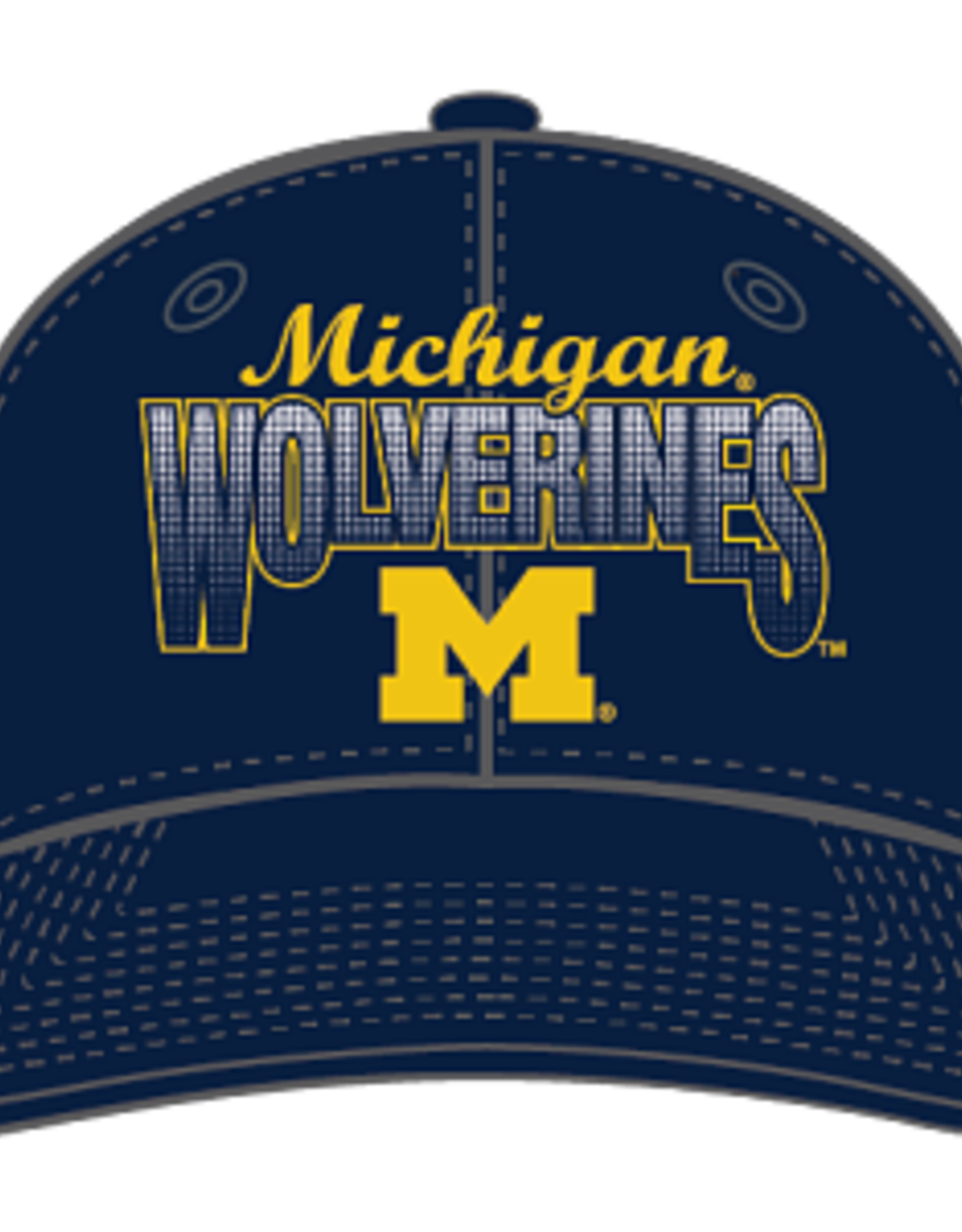 TOP OF THE WORLD Michigan Wolverines Fundamentals Game Snapback Cap