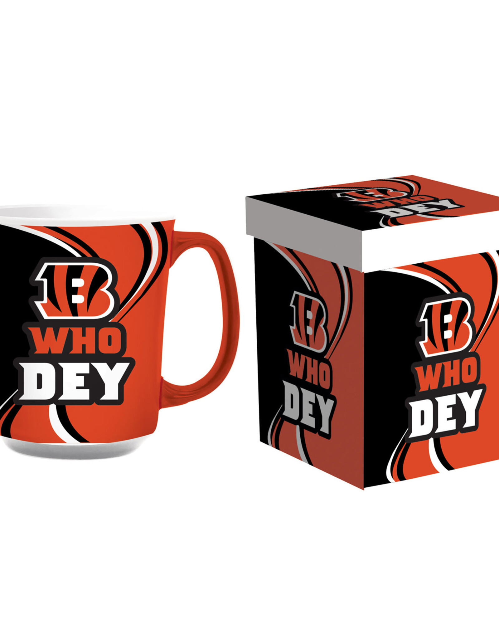 EVERGREEN Cincinnati Bengals 14oz Gift Boxed Mug