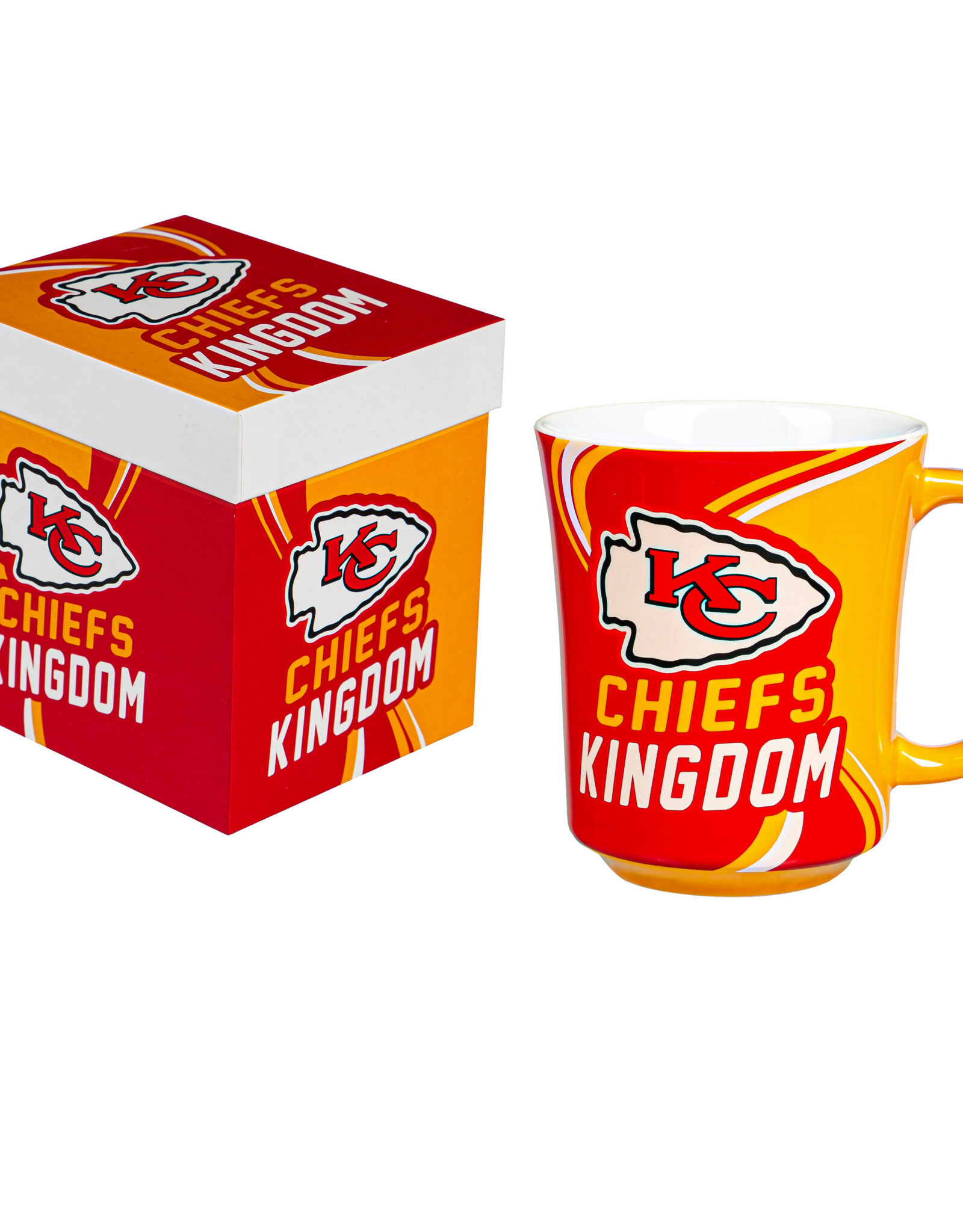 EVERGREEN Kansas City Chiefs 14oz Gift Boxed Mug