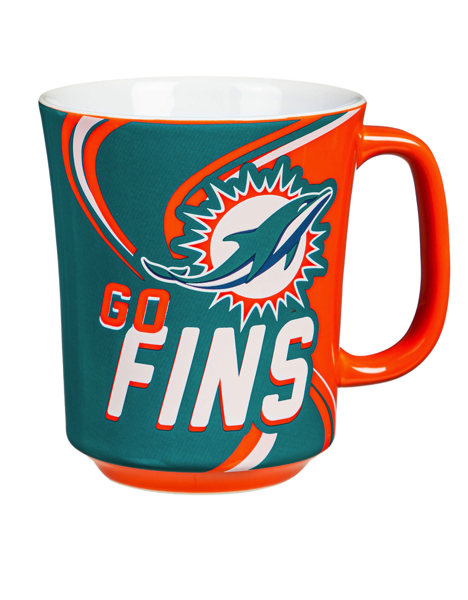 EVERGREEN Miami Dolphins 14oz Gift Boxed Mug