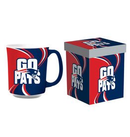 EVERGREEN New England Patriots 14oz Gift Boxed Mug