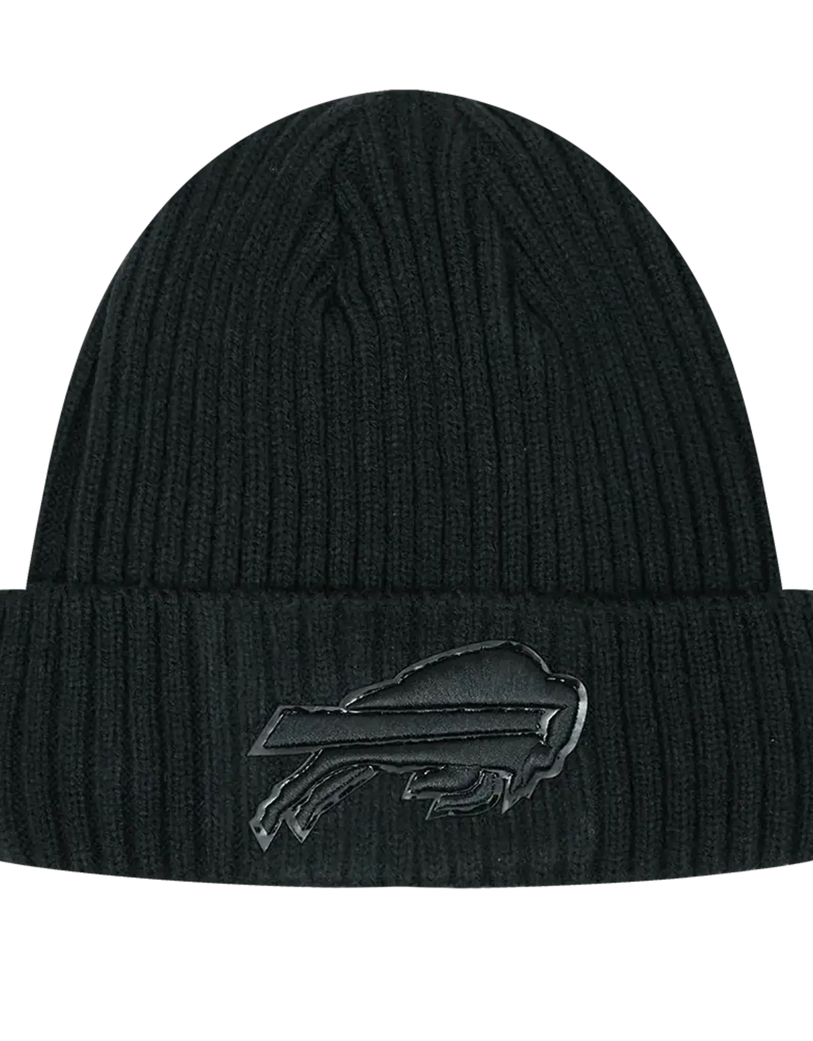 Pro Standard Buffalo Bills Triple Black Knit Hat