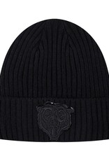 Pro Standard Chicago Bears Triple Black Knit Hat