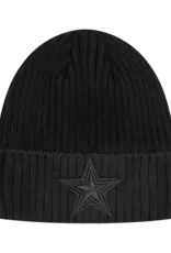 Pro Standard Dallas Cowboys Triple Black Knit Hat