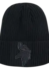 Pro Standard Minnesota Vikings Triple Black Knit Hat