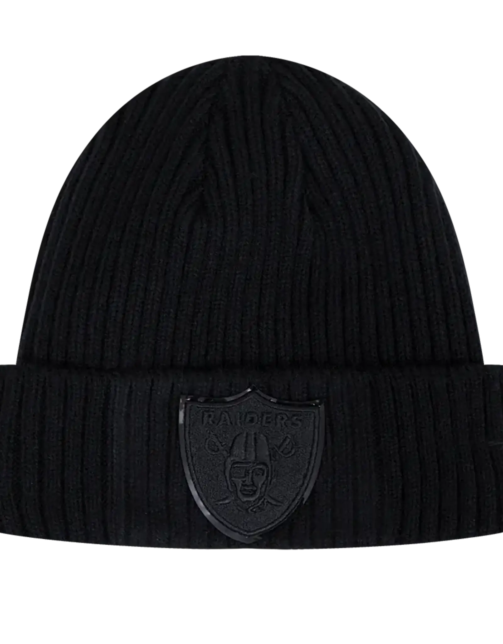 Pro Standard Las Vegas Raiders Triple Black Knit Hat