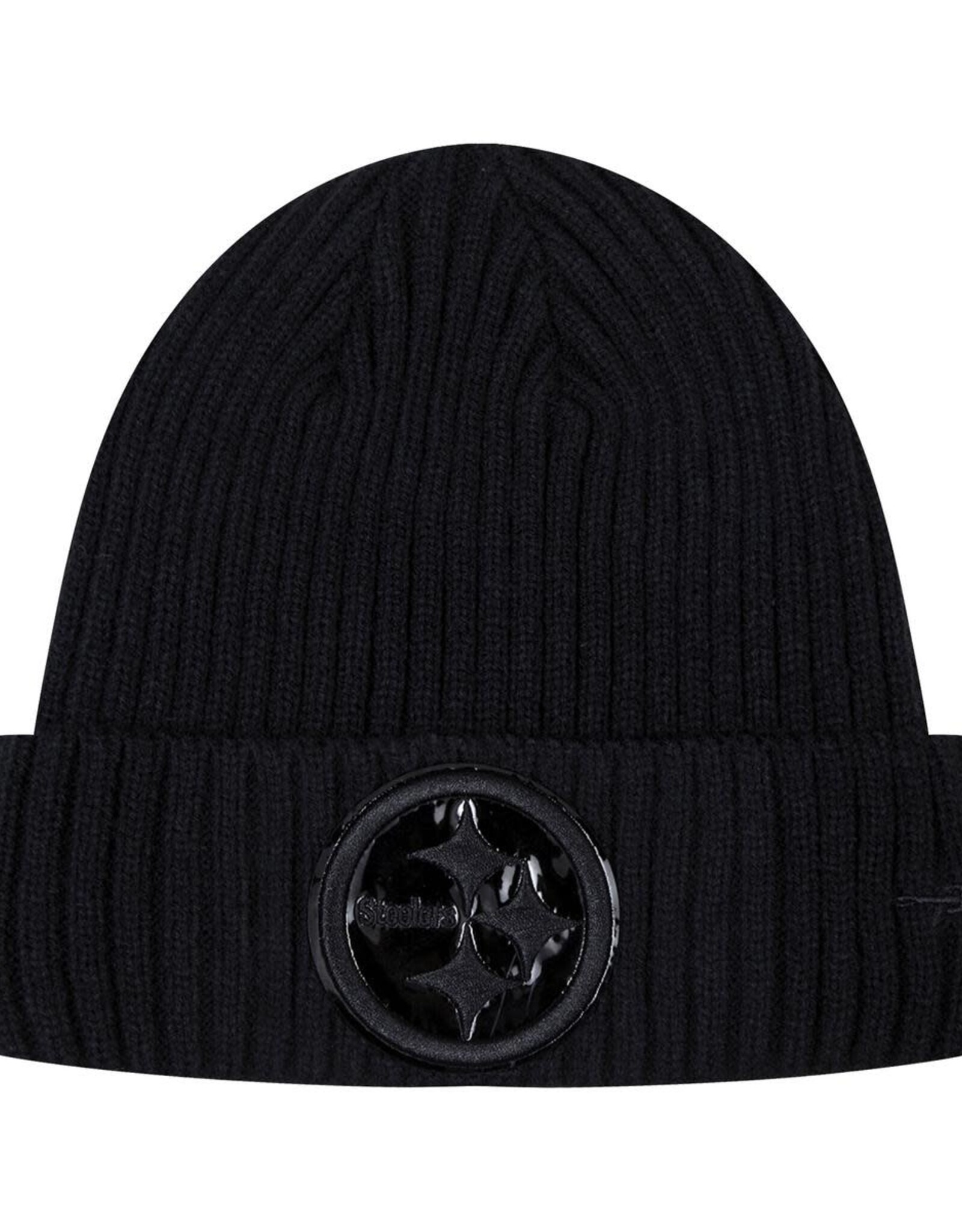 Pro Standard Pittsburgh Steelers Triple Black Knit Hat