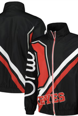 Mitchell & Ness Ohio State Buckeyes Men's Exploded Logo Warm Up Jacket