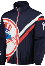 Mitchell & Ness New York Yankees Men's Exploded Logo Warm Up Jacket
