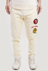 Pro Standard San Francisco 49ers Men's Retro Classic Jogger - Eggshell