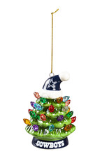 EVERGREEN Dallas Cowboys 4" Lighted LED Ceramic Tree Ornament