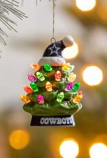 EVERGREEN Dallas Cowboys 4" Lighted LED Ceramic Tree Ornament