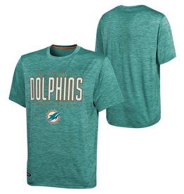 New Era Miami Dolphins Men's Prime Hit Short Sleeve Speed Tee