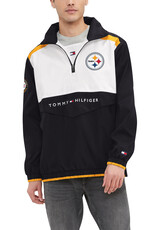 TOMMY HILFIGER Pittsburgh Steelers Men's Hilfiger Carter Lightweight Half Zip Jacket