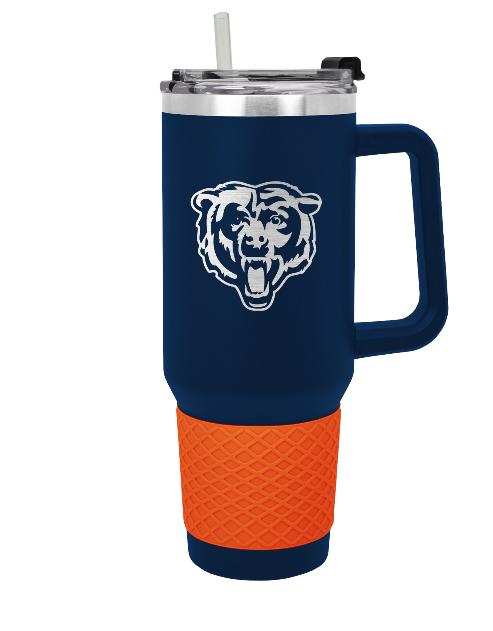 Great American Products Chicago Bears 40oz Stealth Travel Tumbler - Navy