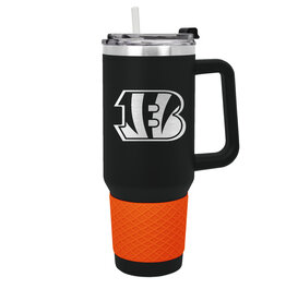 Great American Products Cincinnati Bengals 40oz Stealth Travel Tumbler - Black