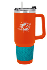 Great American Products Miami Dolphins 40oz Stealth Travel Tumbler - Orange