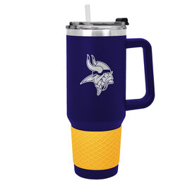 Great American Products Minnesota Vikings 40oz Stealth Travel Tumbler - Purple