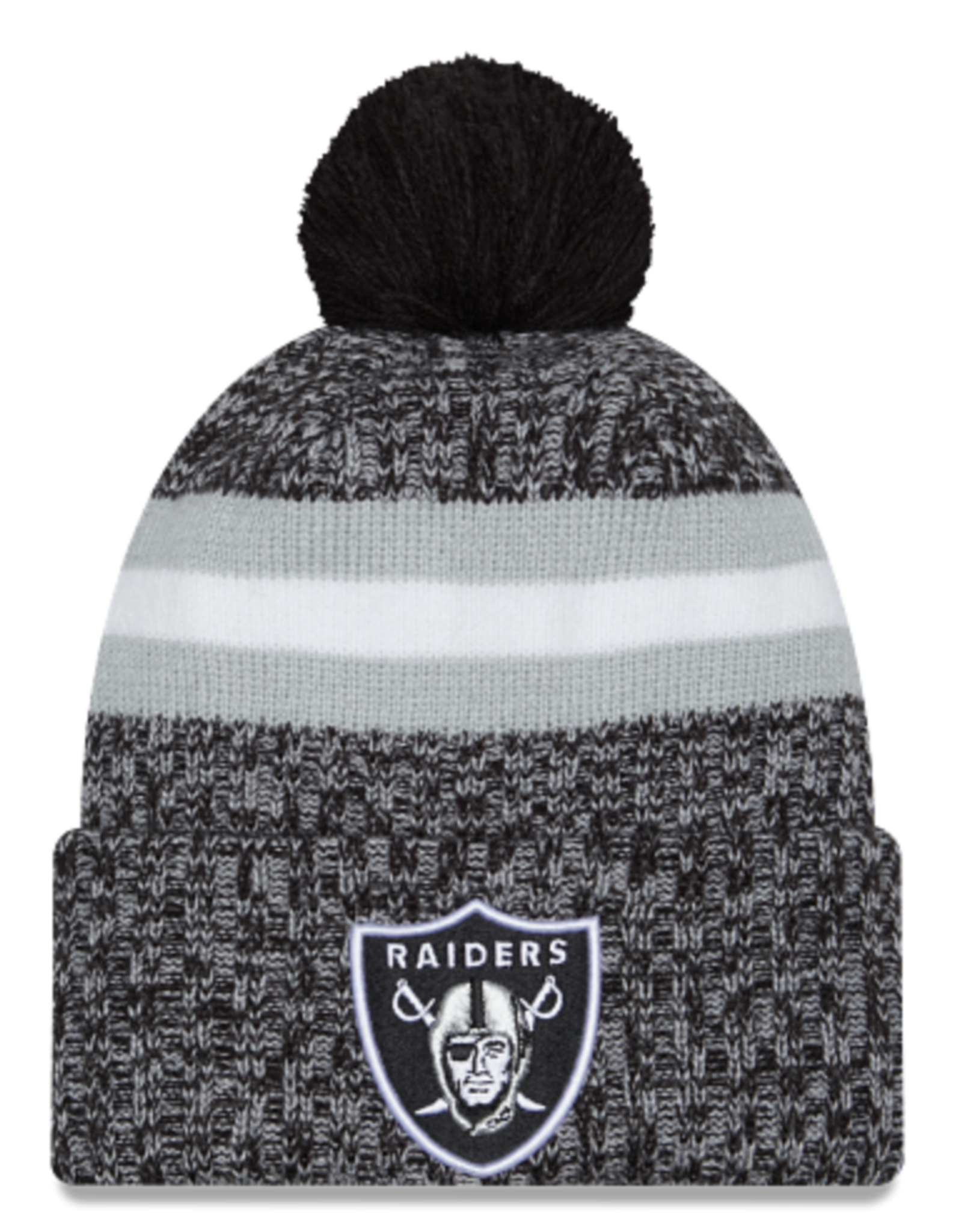 New Era Las Vegas Raiders NFL23 OnField Sideline Sport Knit Hat