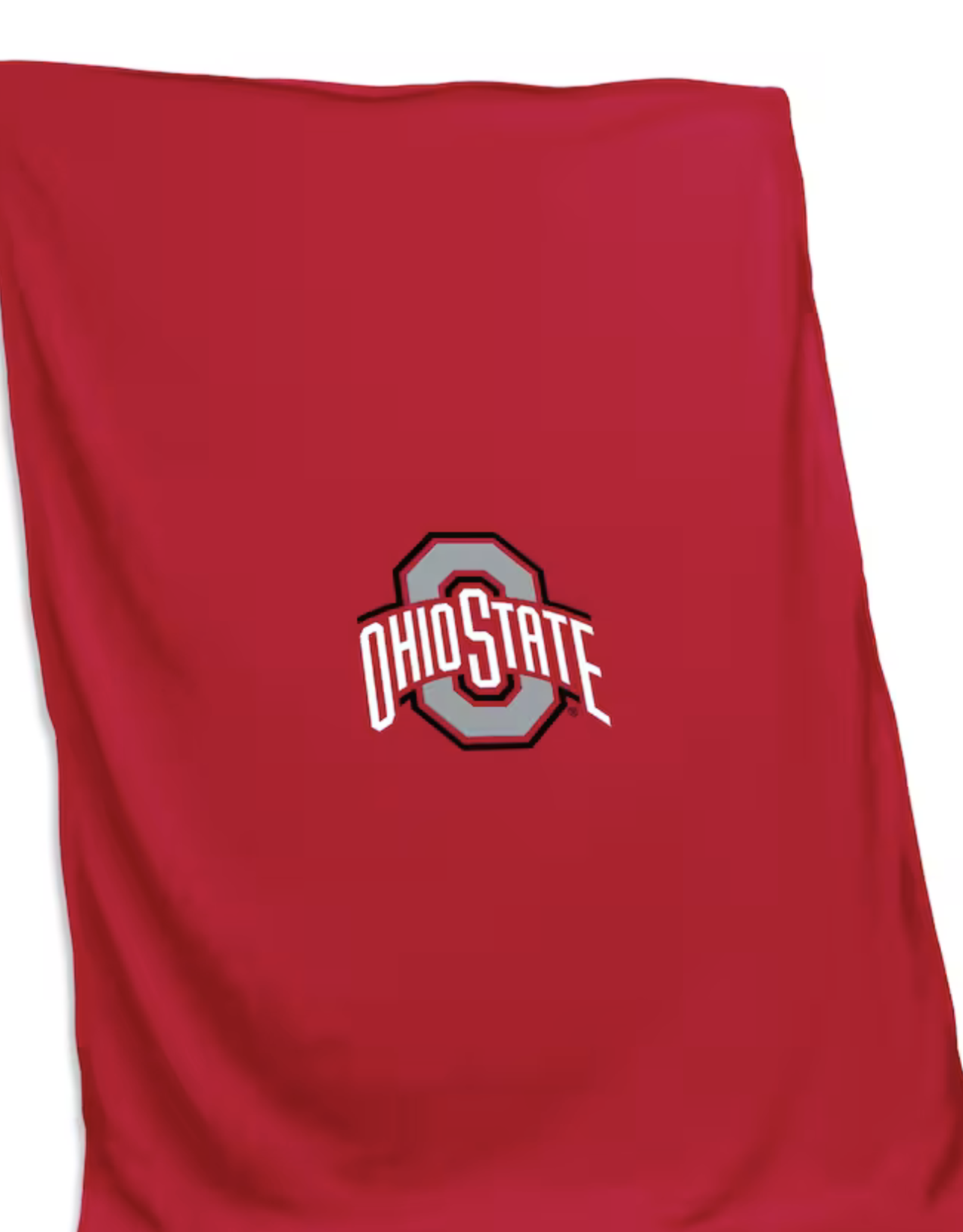 Logo Brands Ohio State Buckeyes 54"x84" Sweatshirt Throw