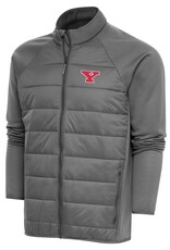 ANTIGUA Youngstown State Penguins Men's Altitude Midweight Puffer Jacket - Grey