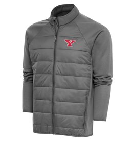 ANTIGUA Youngstown State Penguins Men's Altitude Midweight Puffer Jacket - Grey