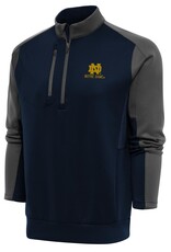 ANTIGUA Notre Dame Fighting Irish Men's Team Quarter Zip Pullover Top