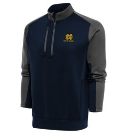 ANTIGUA Notre Dame Fighting Irish Men's Team Quarter Zip Pullover Top