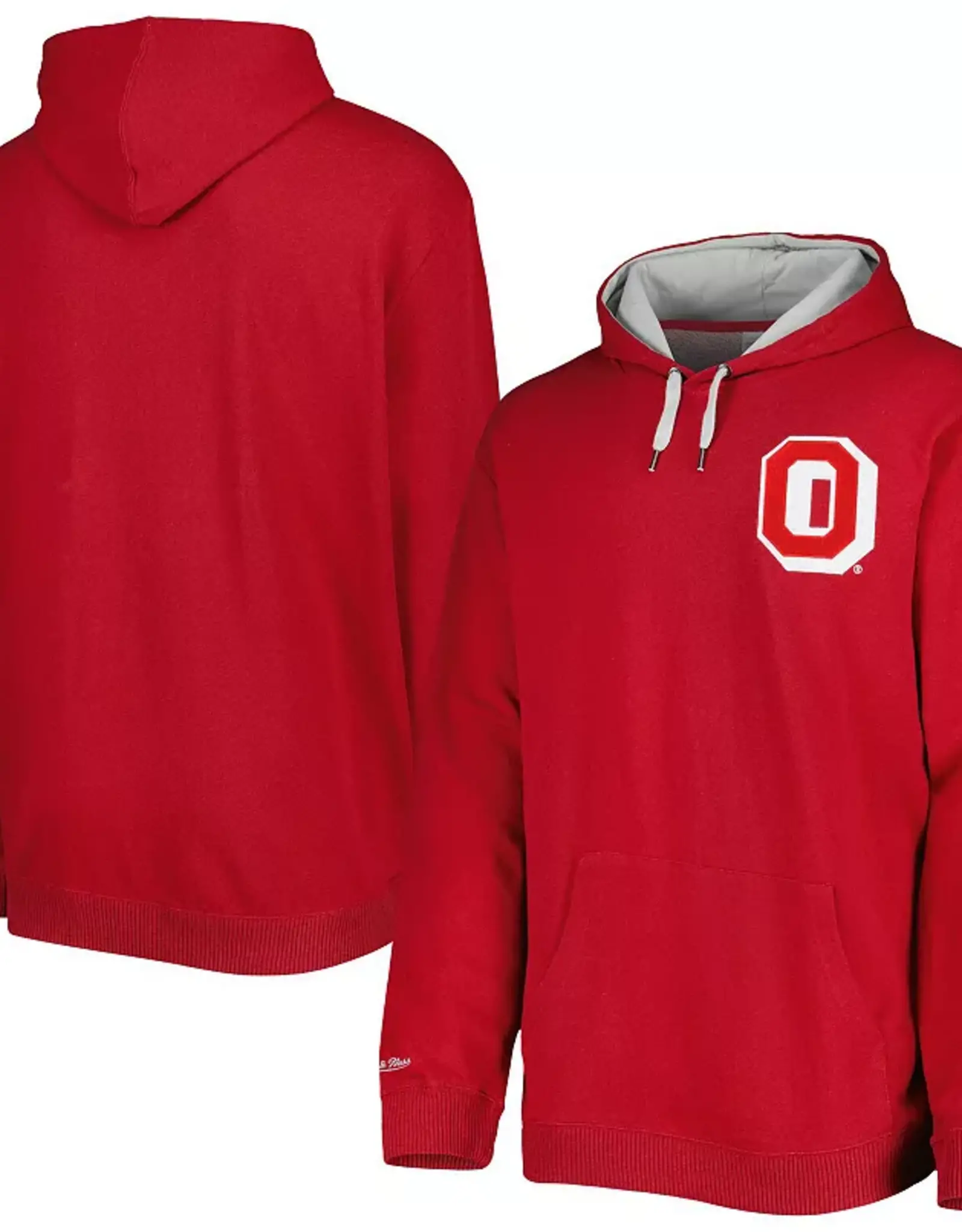 Mitchell & Ness Ohio State Buckeyes Men's French Terry Pullover Hoodie