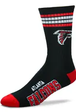For Bare Feet Atlanta Falcons Men's Deuce Crew Socks