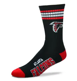 For Bare Feet Atlanta Falcons Youth Deuce Socks