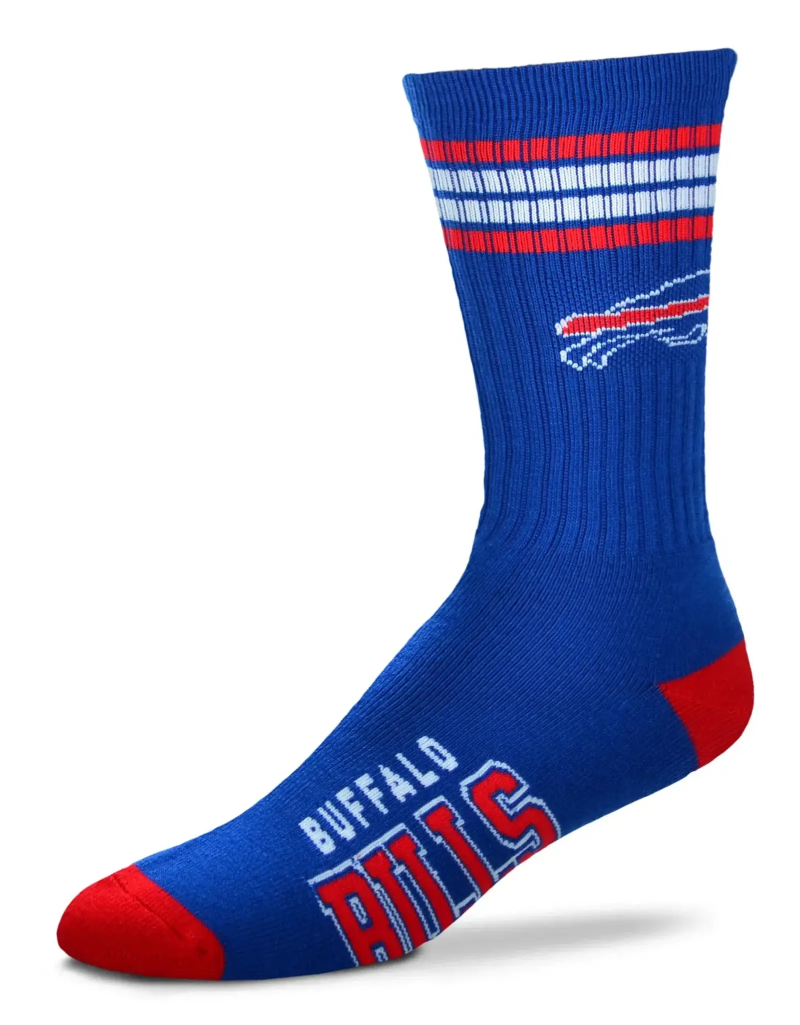 For Bare Feet Buffalo Bills Men's Deuce Crew Socks