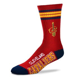 For Bare Feet Cleveland Cavaliers Youth Deuce Socks