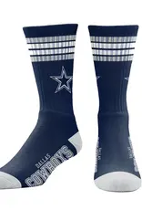 For Bare Feet Dallas Cowboys Men's Deuce Crew Socks