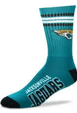 For Bare Feet Jacksonville Jaguars Youth Deuce Socks