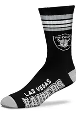 For Bare Feet Las Vegas Raiders Youth Deuce Socks