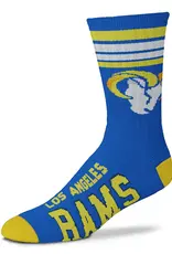 For Bare Feet Los Angeles Rams Youth Deuce Socks