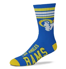 For Bare Feet Los Angeles Rams Youth Deuce Socks