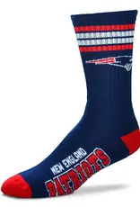 For Bare Feet New England Patriots Men's Deuce Crew Socks
