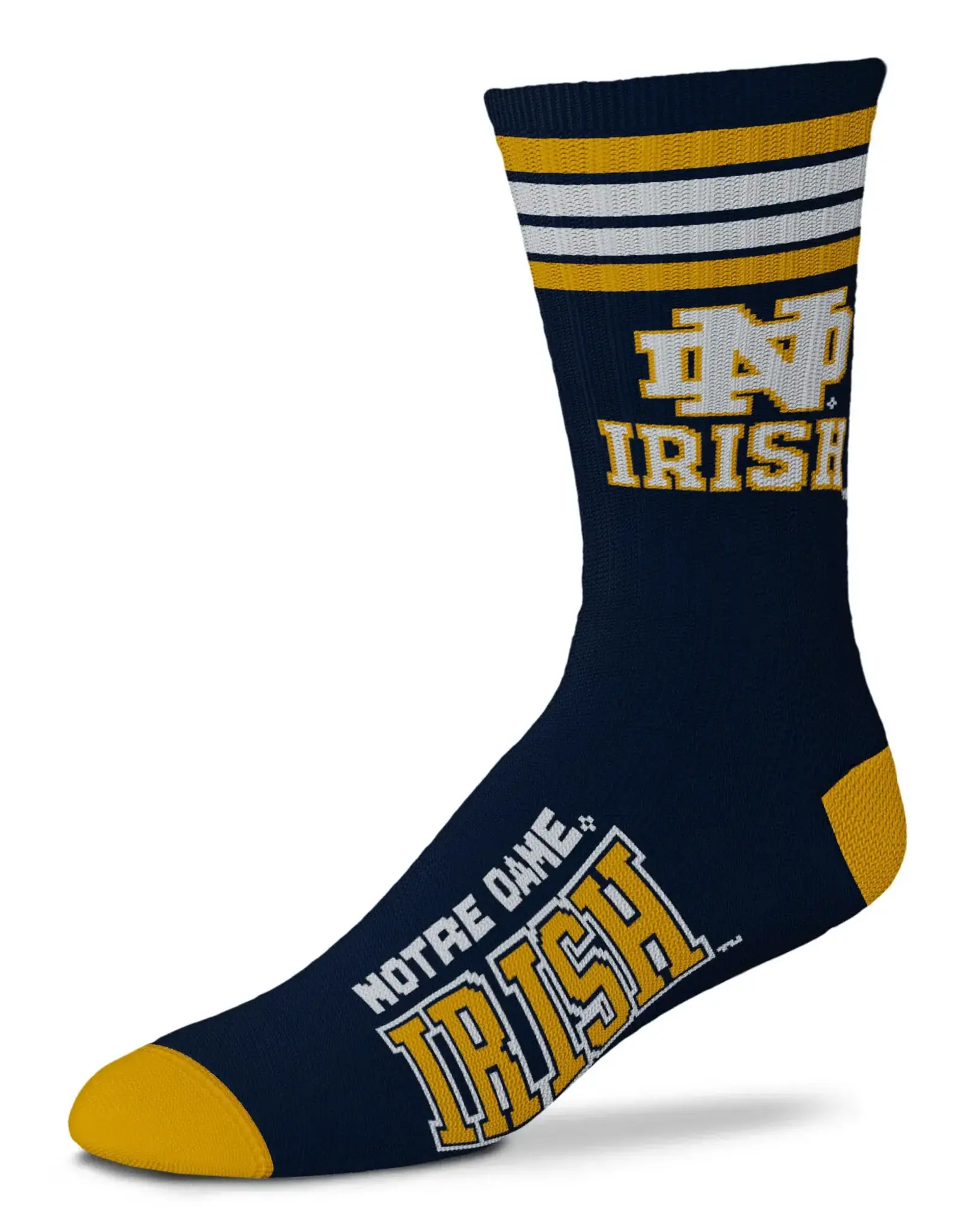 For Bare Feet Notre Dame Fighting Irish Youth Deuce Socks