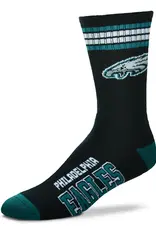 For Bare Feet Philadelphia Eagles Youth Deuce Socks