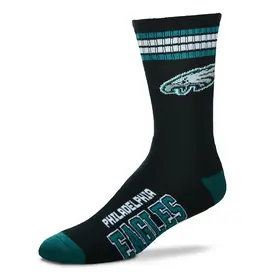 For Bare Feet Philadelphia Eagles Youth Deuce Socks