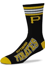 For Bare Feet Pittsburgh Pirates Men's Deuce Crew Socks