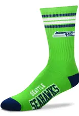 For Bare Feet Seattle Seahawks Youth Deuce Socks