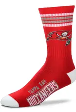 For Bare Feet Tampa Bay Buccaneers Men's Deuce Crew Socks